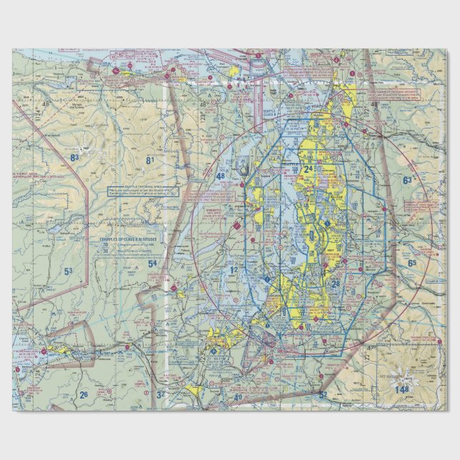 Papel De Presente Enrolamento Seccional da Presente de Seattle Class (Aberto)