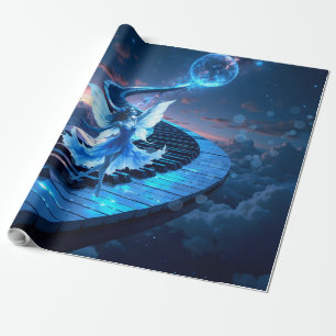 Papel De Presente Ensaio ao Luar – Dançando sob a luz da lua. 