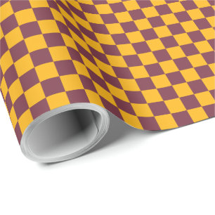 Papel De Presente Entretenimento Dourado com a equipe de esportes de