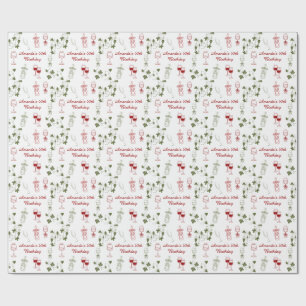Papel De Presente Envelhecendo Como Um Bom Vinho