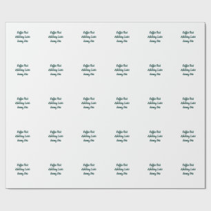 Papel De Presente Envoltório Divertido para Presentes Adulto Primeir