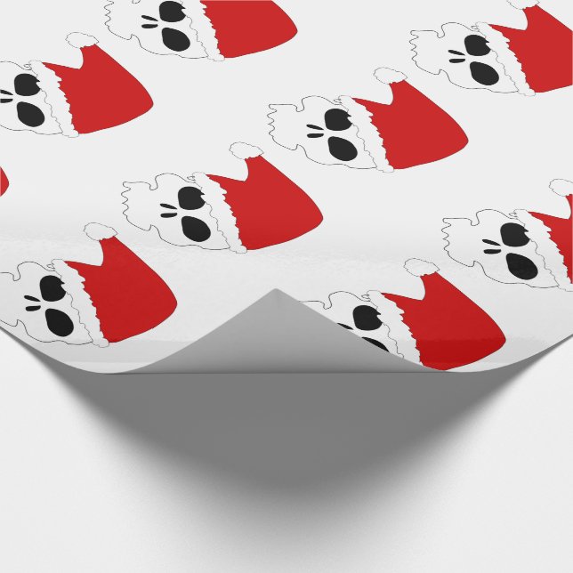 Papel De Presente Envolvimento de presente/Papais noeis de Natal (Ponta)