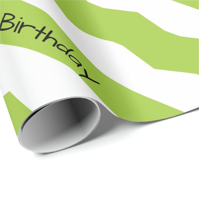 Papel De Presente Envolvimento do Limão de aniversário divertido (Ponta do rolo)