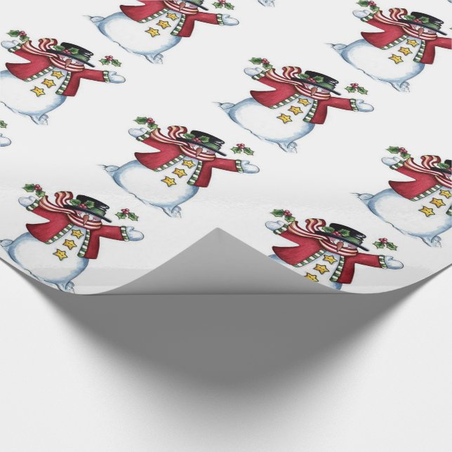 Papel De Presente Envolvimento do Presente de Natal/Neve (Ponta)
