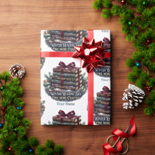 Papel De Presente Era de Leitura de Inverno Um Capítulo a Mais Envol