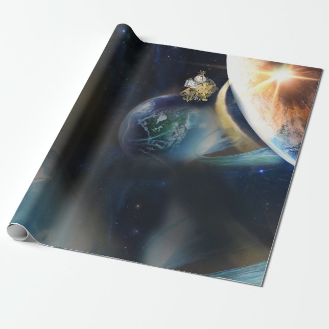 Papel De Presente Era uma vez (Desenrolado)