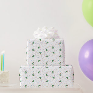Papel De Presente Eric Carle   Caterpillar & teste padrão de pontos