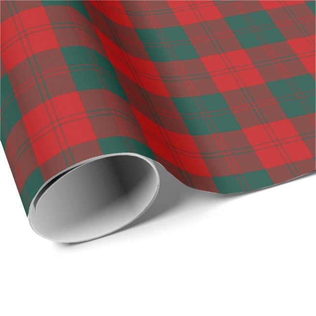 Papel De Presente Erskine Clan Tartan (Ponta do rolo)