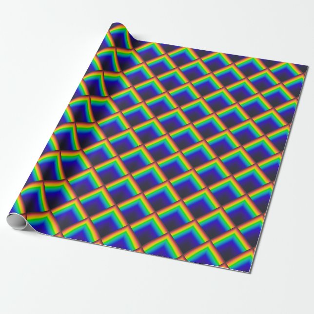 Papel De Presente Escalas do espectro solar (Desenrolado)
