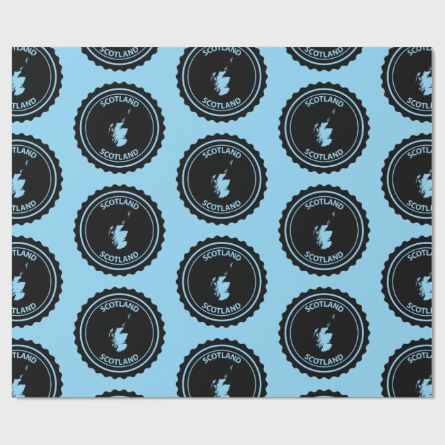 Papel De Presente Escócia (Aberto)