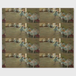 PAPEL DE PRESENTE ESCOLA DE DANÇAS/DANÇAS DE BALÉ BALLERINA EM AZUL