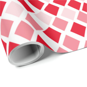 Papel De Presente Escolha qualquer padrão de diamantes Colorido