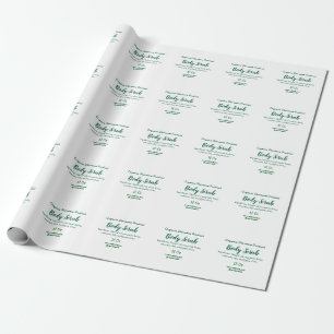Papel De Presente esfoliante corporal orgânico verde natureza adicio