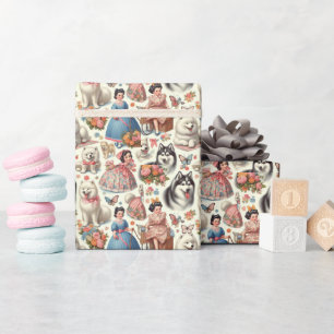 Papel De Presente Eskimo Americano Bonito sem Seiva