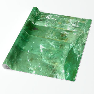 Papel De Presente Esmeralda
