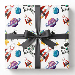 Papel De Presente Espaço