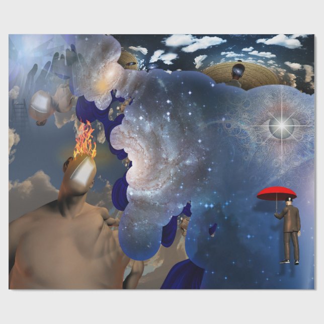 Papel De Presente Espaço interior (Aberto)