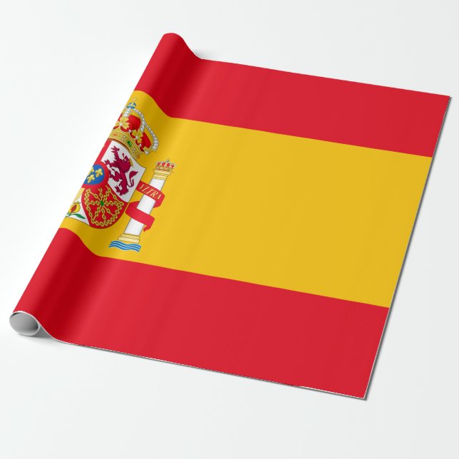 Papel De Presente Espanha (Desenrolado)