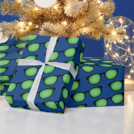 Papel De Presente Especificações do geek: Óculos com Padrão de Códig