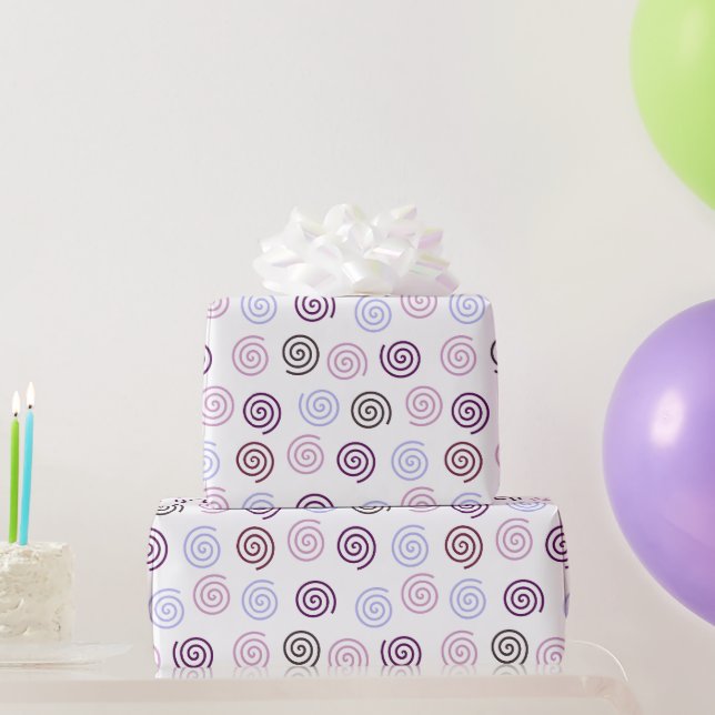 Papel De Presente Espirais (Presentes para festas)