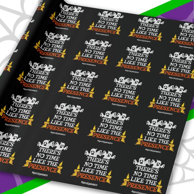 Papel De Presente Espírito de Halloween Fantasmas Assustadores Diver (Criador carregado)
