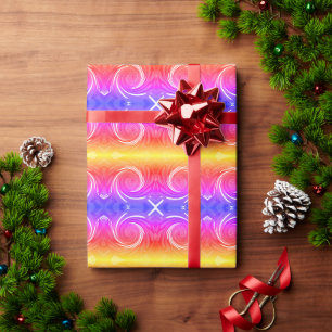 Papel De Presente Espírito festivo de alegria