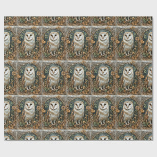 Papel De Presente Espírito Natural da Frama Celta da Floresta Celta 