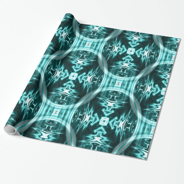 Papel De Presente Espíritos no mar..... (Desenrolado)