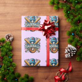 Papel De Presente Essenciais do Beisebol Clássico / Estilo Lendário