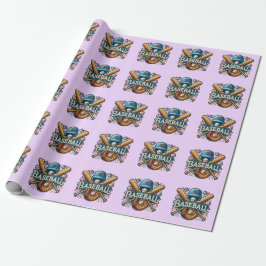 Papel De Presente Essenciais do Beisebol Clássico / Estilo Lendário 