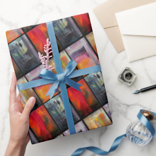 Papel De Presente Estações Pintura por Alfred Fox