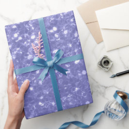 Papel De Presente Estilhador violeta roxo brilha