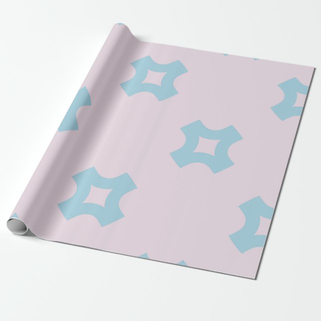 Papel De Presente Estilo engraçado padrão geométrico sem costura com (Desenrolado)