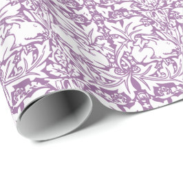 Papel De Presente Estilo Vintage Coelho & Botânica