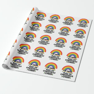Papel De Presente Estou aqui, sou queer e estou cheio de espírito na