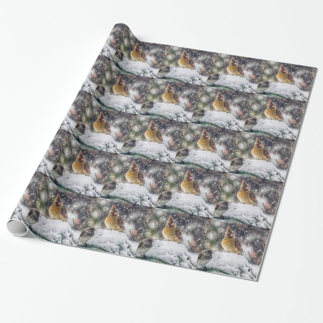 Papel De Presente Estou de olho em você (Desenrolado)