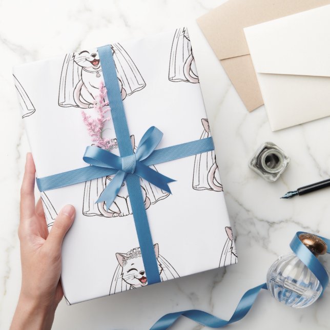 Papel De Presente Estou Me Meow-indo! (Presentear)