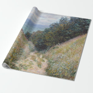 Papel De Presente Estrada Claude Monet em La Cavée, Pourville