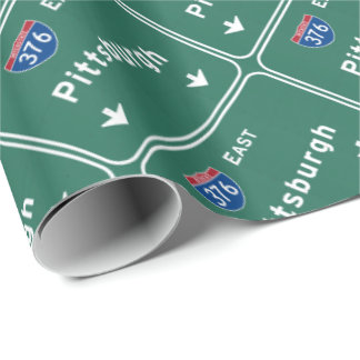 Papel De Presente Estrada nacional do pa de Pittsburgh Pensilvânia: