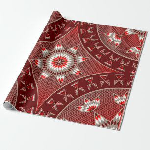 Papel De Presente Estrela da Manhã (Vermelha)
