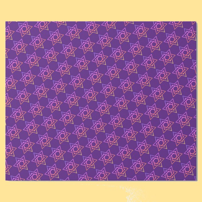 Papel De Presente Estrela de David (Criador carregado)