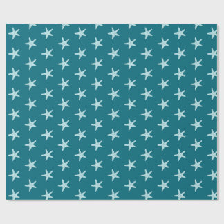 Papel De Presente Estrela-do-mar fofa