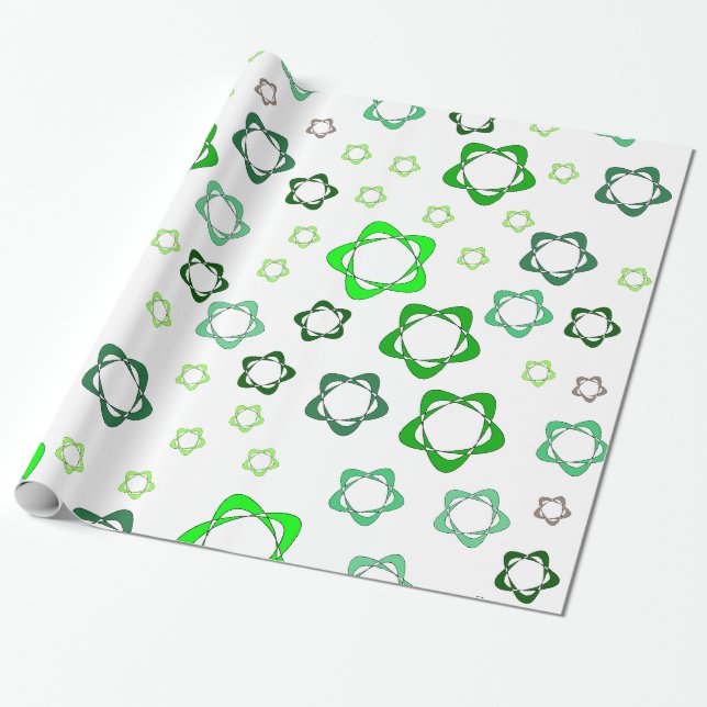 Papel De Presente Estrelado (Desenrolado)