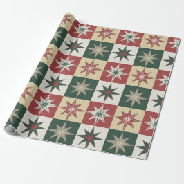 Papel De Presente Estrelas Cintilantes Desenhadas à Mão (Versão de C