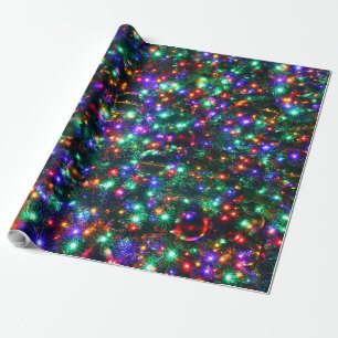 Papel De Presente Estrelas de Natal