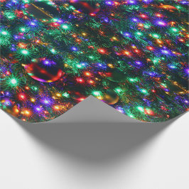 Papel De Presente Estrelas de Natal