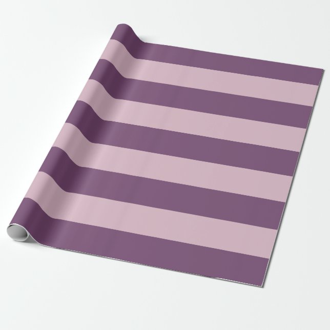 Papel De Presente Estrias de Gótico de Pastel, rosa e púrpura, (Desenrolado)