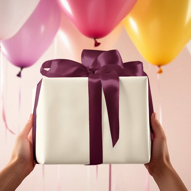 Papel De Presente Eterno - Cream White Wrappaper (Criador carregado)