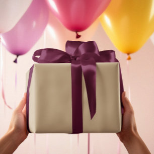 Papel De Presente Eterno - Papel de embrulhamento do bege de areia