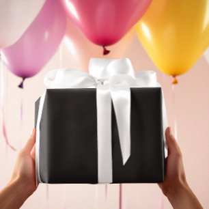 Papel De Presente Eterno - Papel de enrolamento preto de carbono